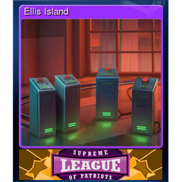 Ellis Island (Trading Card)