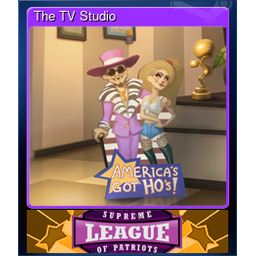 The TV Studio (Trading Card)
