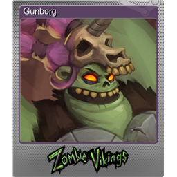 Gunborg (Foil Trading Card)
