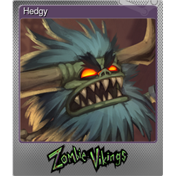 Hedgy (Foil Trading Card)