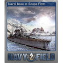 Naval base at Scapa Flow (Foil)