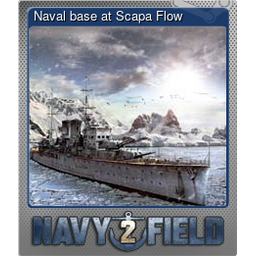 Naval base at Scapa Flow (Foil)