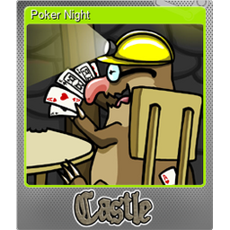 Poker Night (Foil Trading Card)