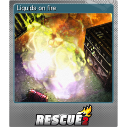 Liquids on fire (Foil)