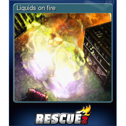 Liquids on fire