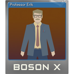 Professor Erik (Foil Trading Card)