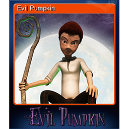 Evil Pumpkin (Trading Card)