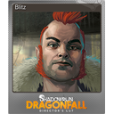 Blitz (Foil Trading Card)