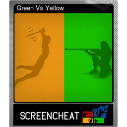 Green Vs Yellow (Foil)