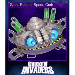 Giant Robotic Space Crab (Trading Card)