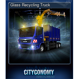 Glass Recycling Truck