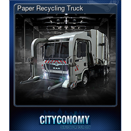Paper Recycling Truck