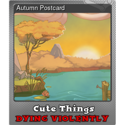 Autumn Postcard (Foil)