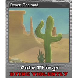 Desert Postcard (Foil)