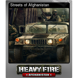 Streets of Afghanistan (Foil Trading Card)