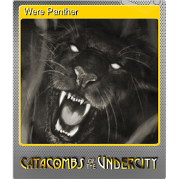 Were Panther (Foil Trading Card)