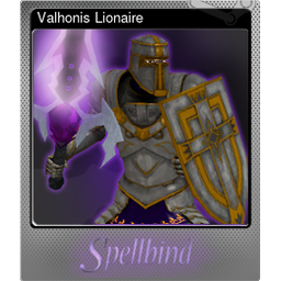 Valhonis Lionaire (Foil Trading Card)