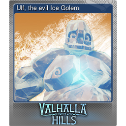 Ulf, the evil Ice Golem (Foil)