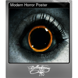 Modern Horror Poster (Foil)