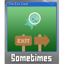 The Exit Card (Foil)