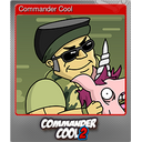 Commander Cool (Foil Trading Card)