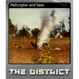 Helicopter and bear (Foil)