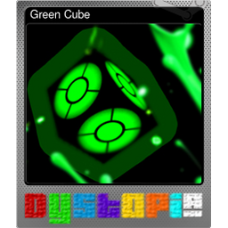 Green Cube (Foil)