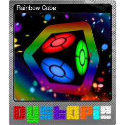 Rainbow Cube (Foil)