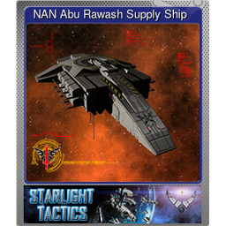 NAN Abu Rawash Supply Ship (Foil)