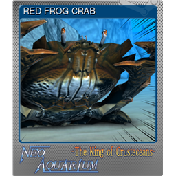 RED FROG CRAB (Foil)