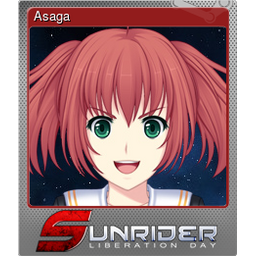 Asaga (Foil Trading Card)