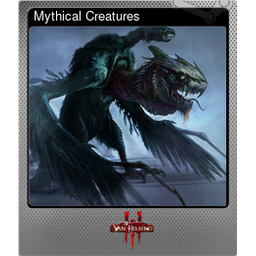Mythical Creatures (Foil Trading Card)