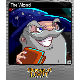 The Wizard (Foil Trading Card)
