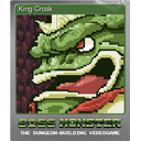 King Croak (Foil Trading Card)