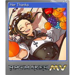Her Thanks (Foil)