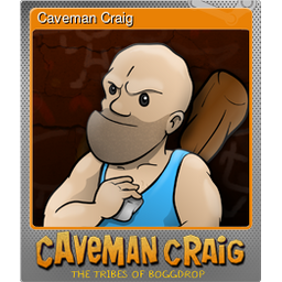 Caveman Craig (Foil Trading Card)
