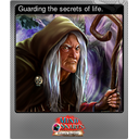Guarding the secrets of life. (Foil)