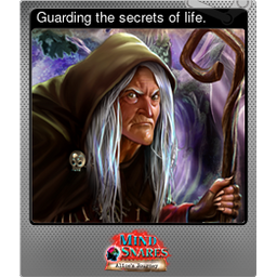 Guarding the secrets of life. (Foil)