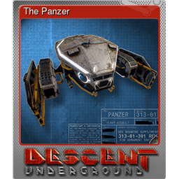The Panzer (Foil Trading Card)