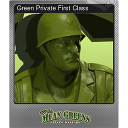 Green Private First Class (Foil)