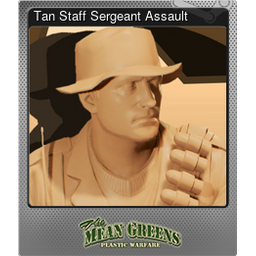 Tan Staff Sergeant Assault (Foil)