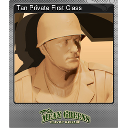 Tan Private First Class (Foil)