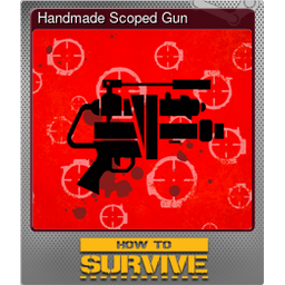 Handmade Scoped Gun (Foil)