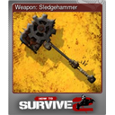 Weapon: Sledgehammer (Foil)