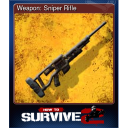 Weapon: Sniper Rifle