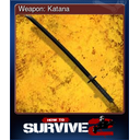 Weapon: Katana