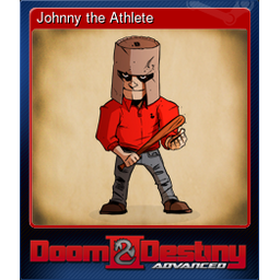 Johnny the Athlete (Trading Card)
