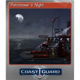 Petrotower V Night (Foil Trading Card)