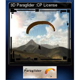 3D Paraglider :CP License