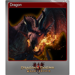 Dragon (Foil Trading Card)